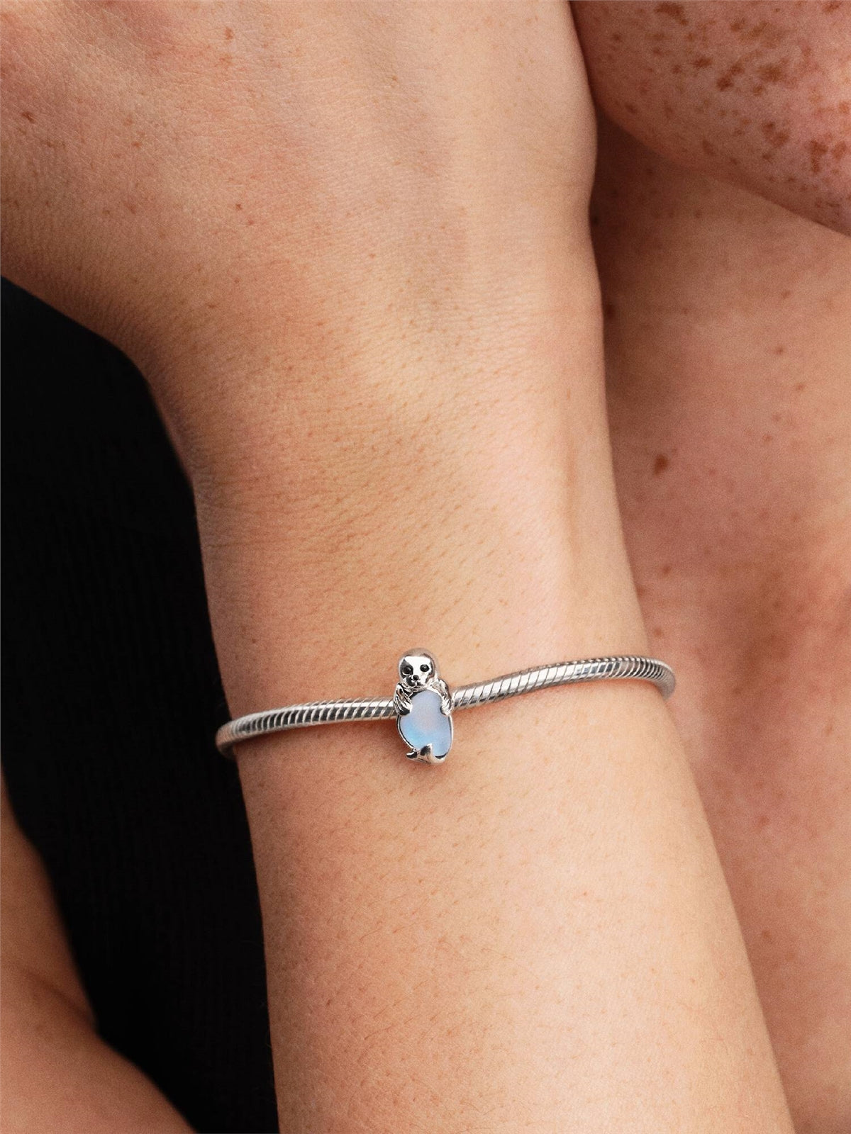 Pandora Silver Opalescent Seal Charm