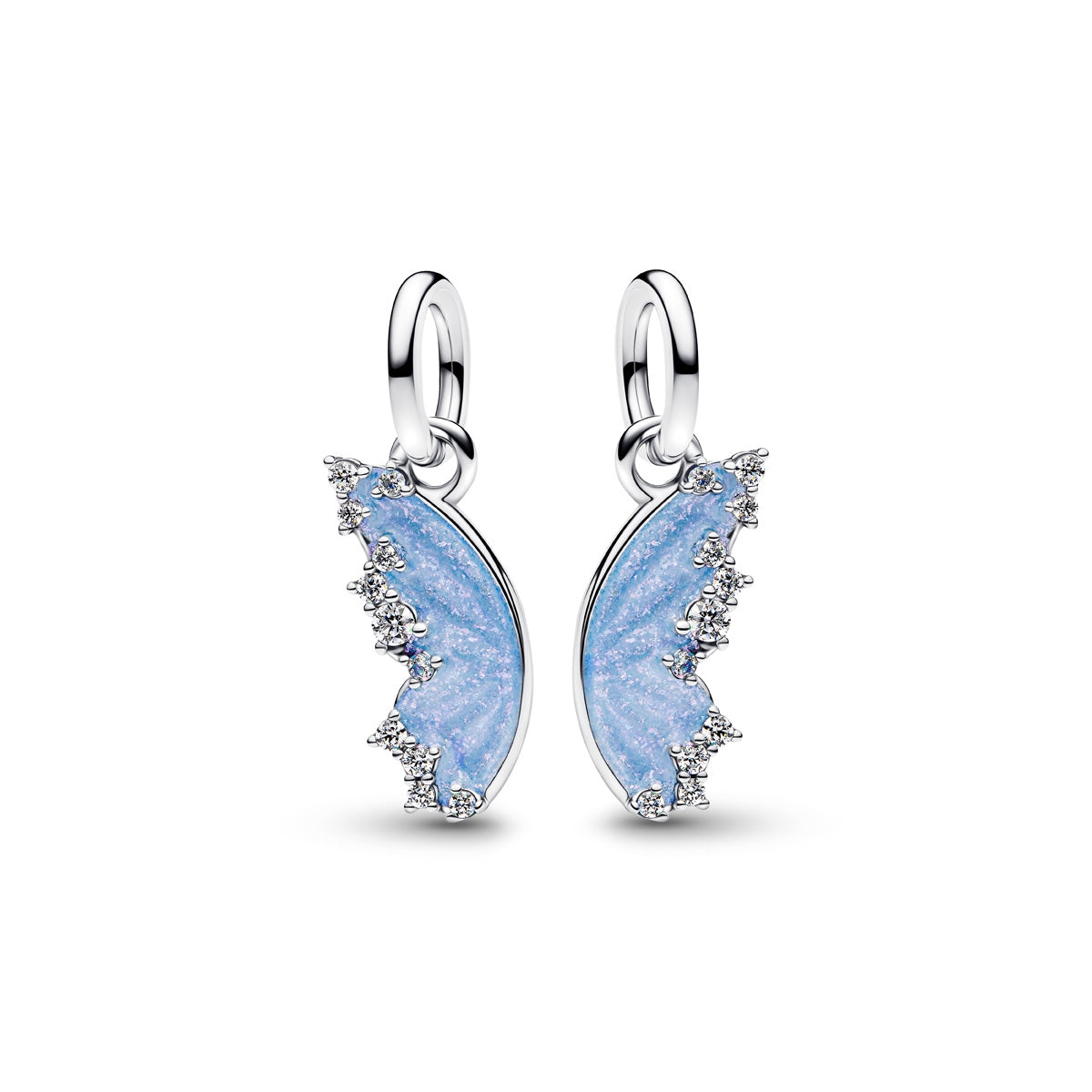 Pandora Silver Splitable Butterfly Dangle Charm