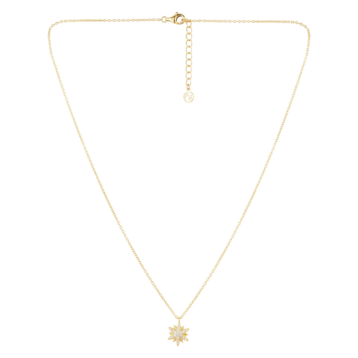 Argento Gold Starburst Necklace