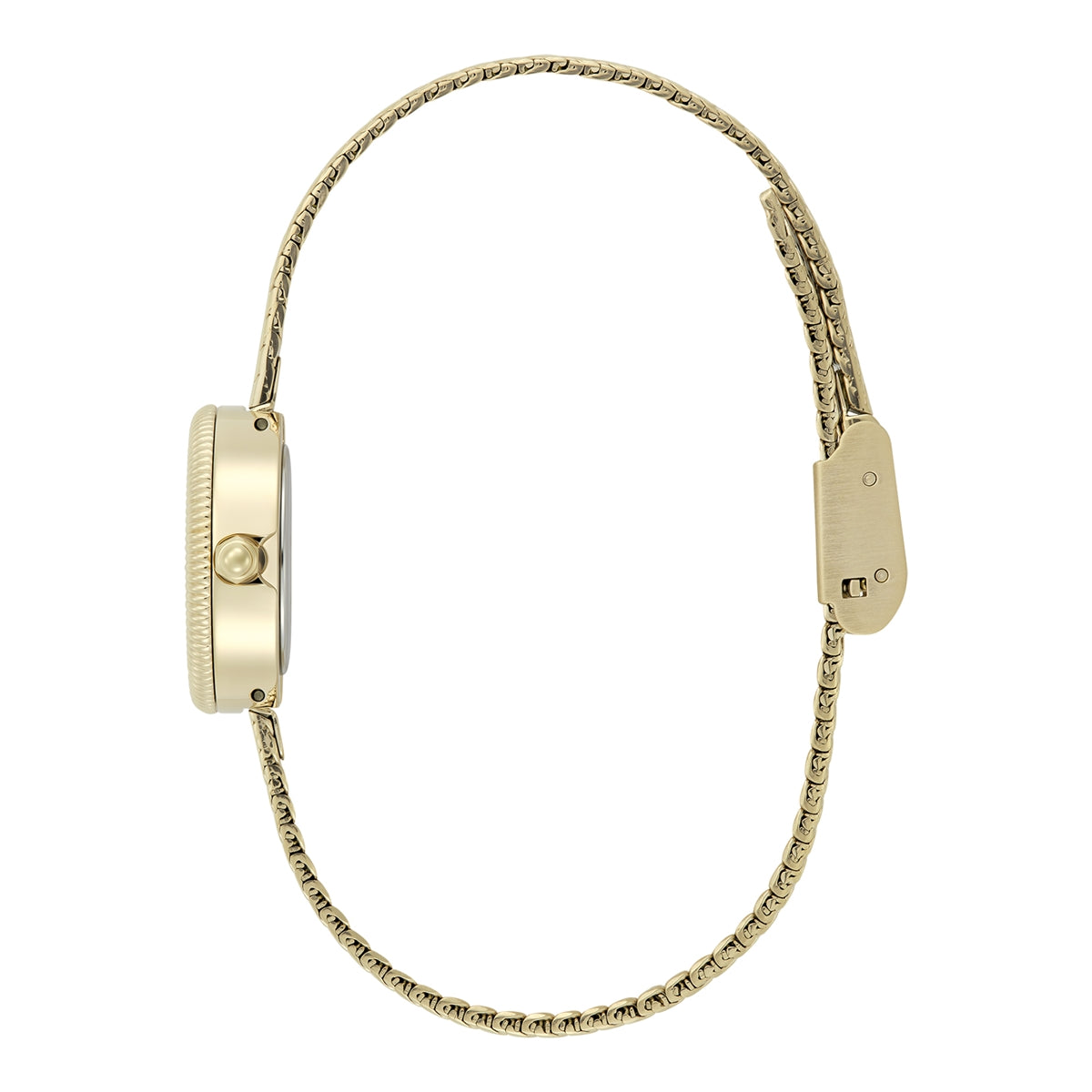 Olivia Burton Gold Finery Milanese Strap Watch