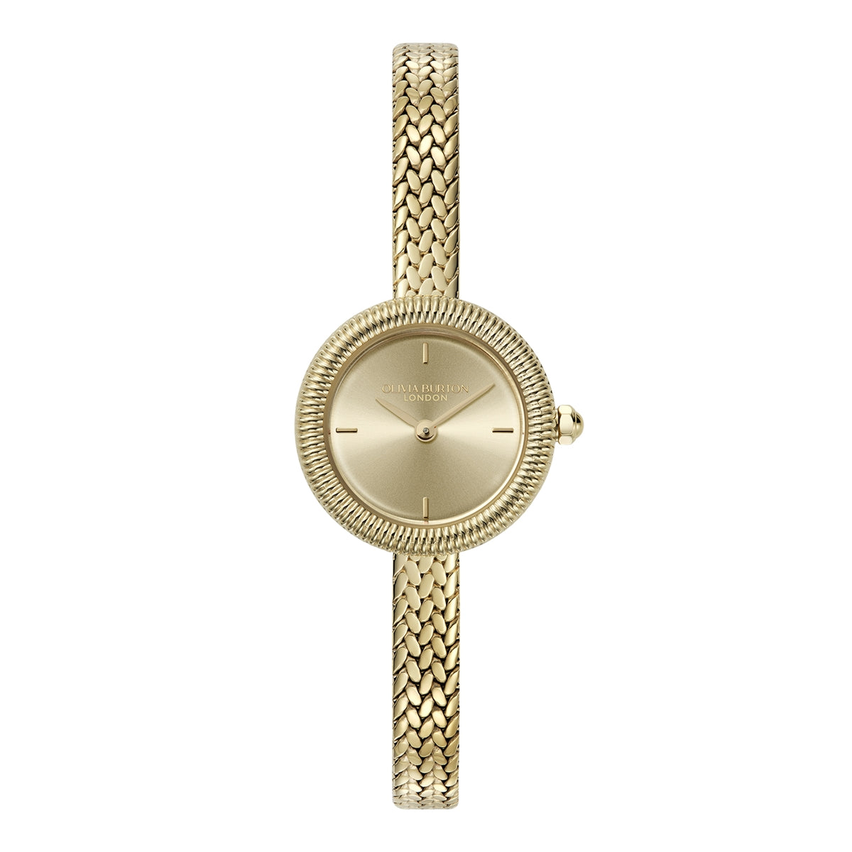 Olivia Burton Gold Finery Milanese Strap Watch