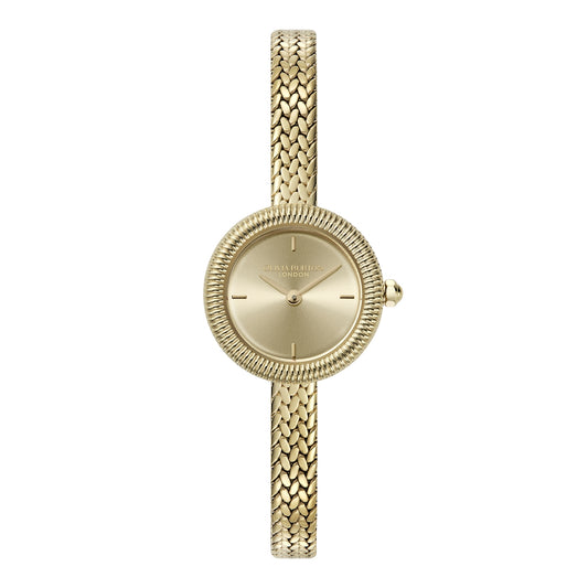 Olivia Burton Gold Finery Milanese Strap Watch