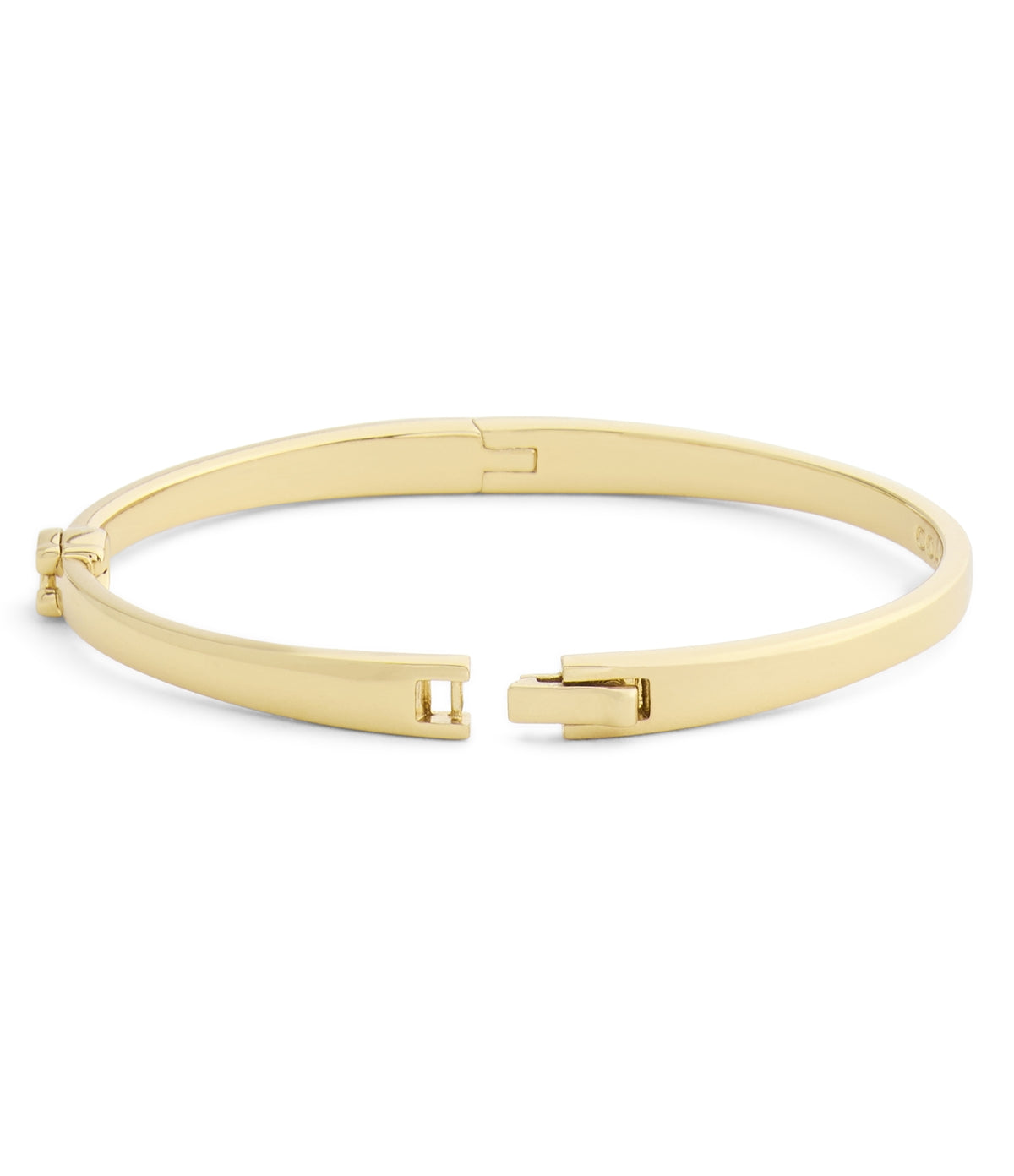 Coach Gold Boxed C Logo Bangle