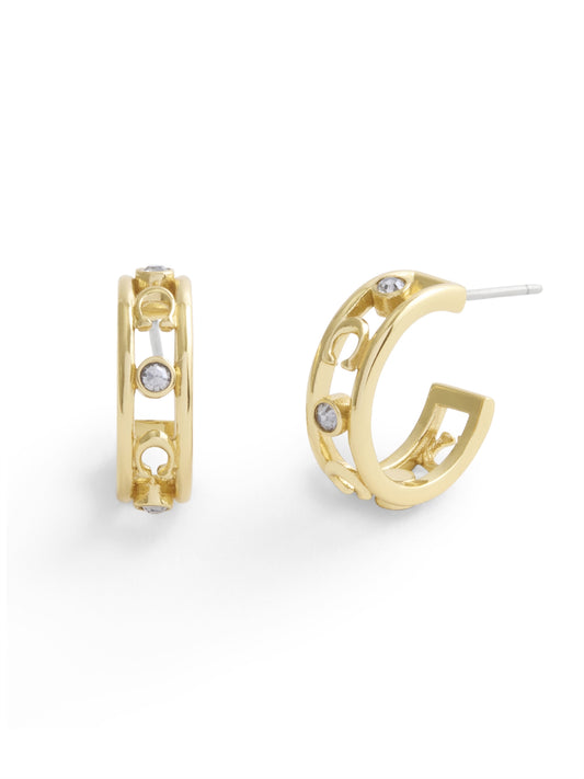Coach Gold Open Multi C Hoops