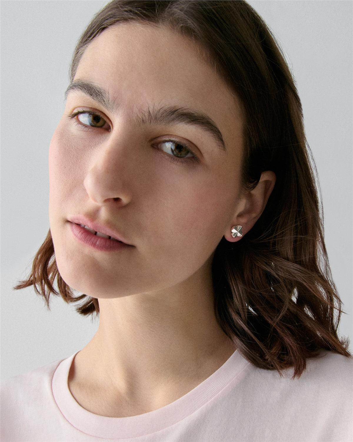 Kate Spade New York Silver Spade Flower Studs