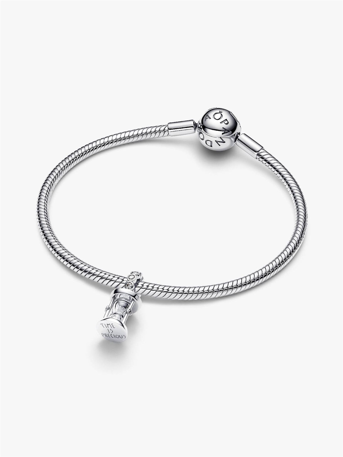 Pandora Silver Hourglass Dangle Charm
