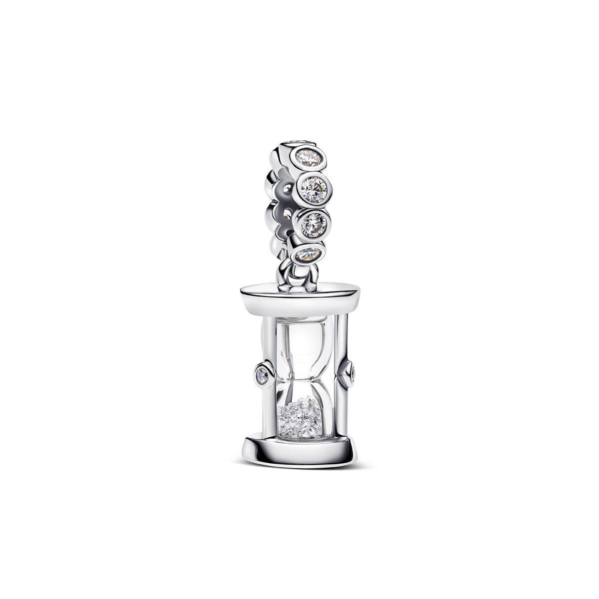 Pandora Silver Hourglass Dangle Charm