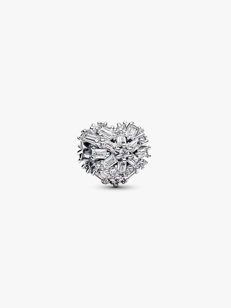 Pandora Silver Sparkling Heart Charm
