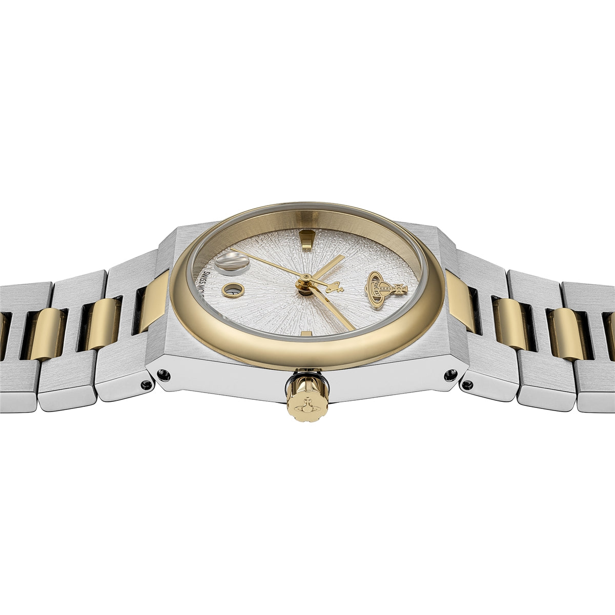 Vivienne Westwood Gold Mix The Hoxton Round Dial Watch