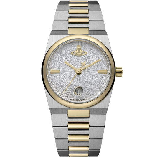 Vivienne Westwood Gold Mix The Hoxton Round Dial Watch