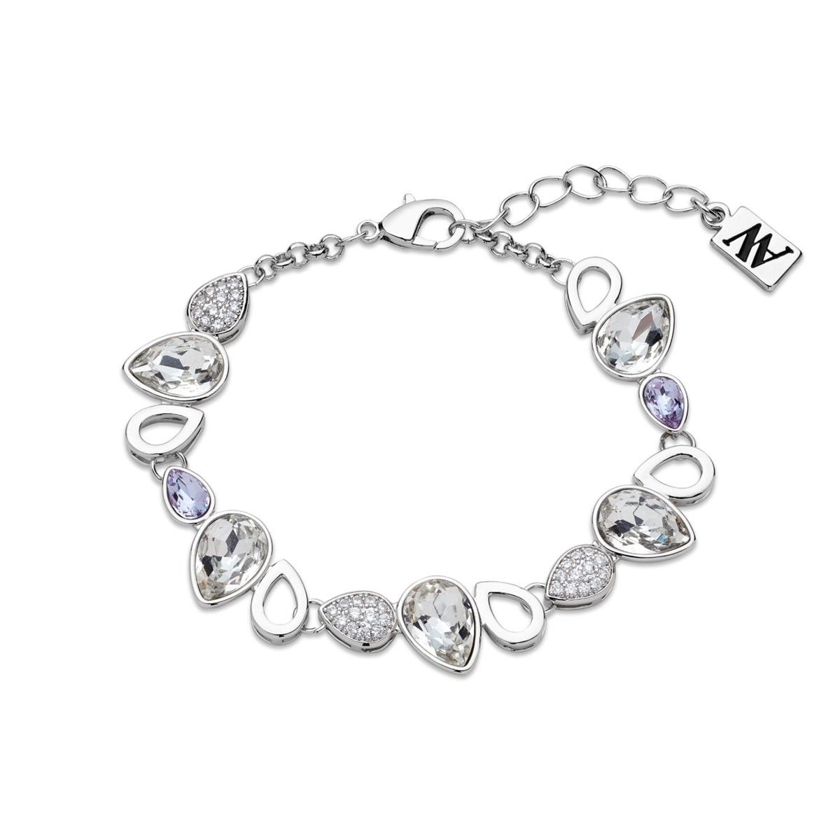August Woods Silver Cosmic Jewel Lilac Gift Set