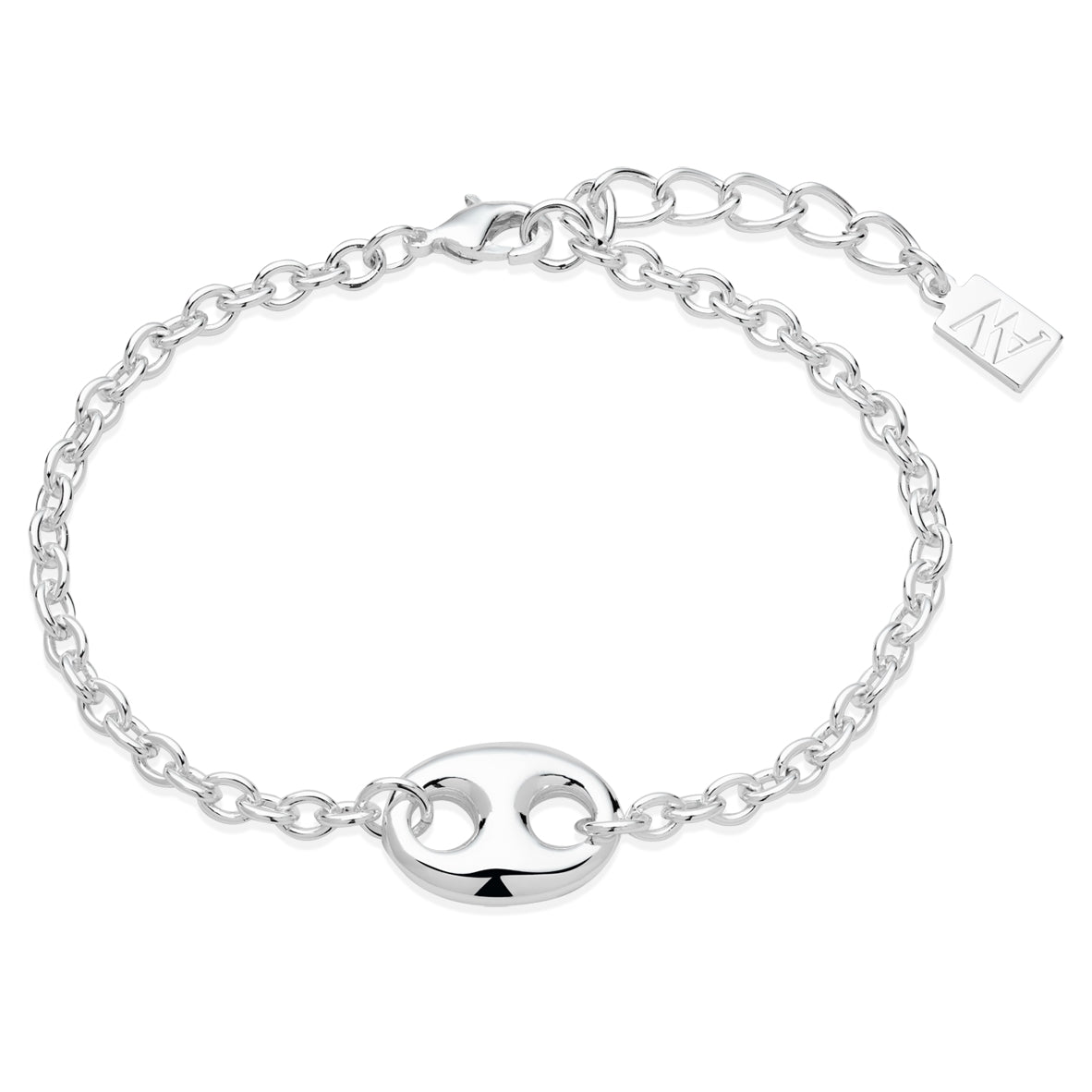 August Woods Silver Marine Luxe Link Gift Set