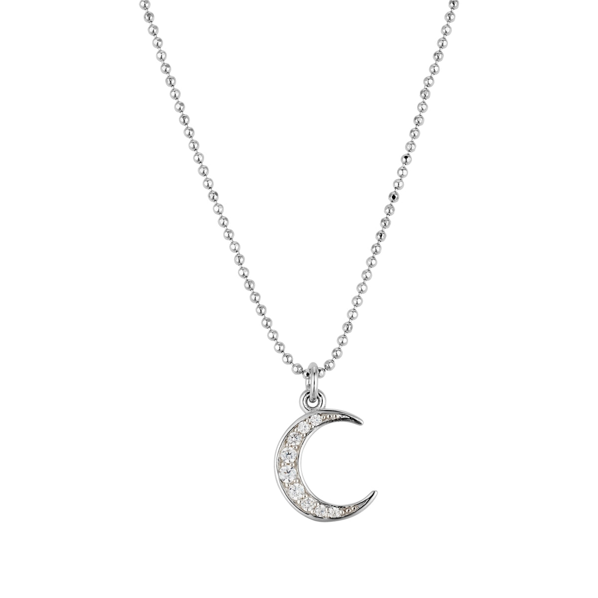 Argento Silver Pavé Moon Gift Set