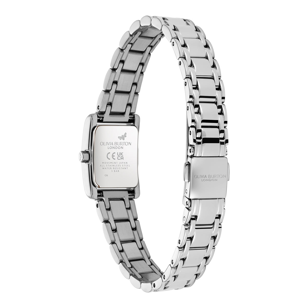 Olivia Burton Silver Mini Grove Watch