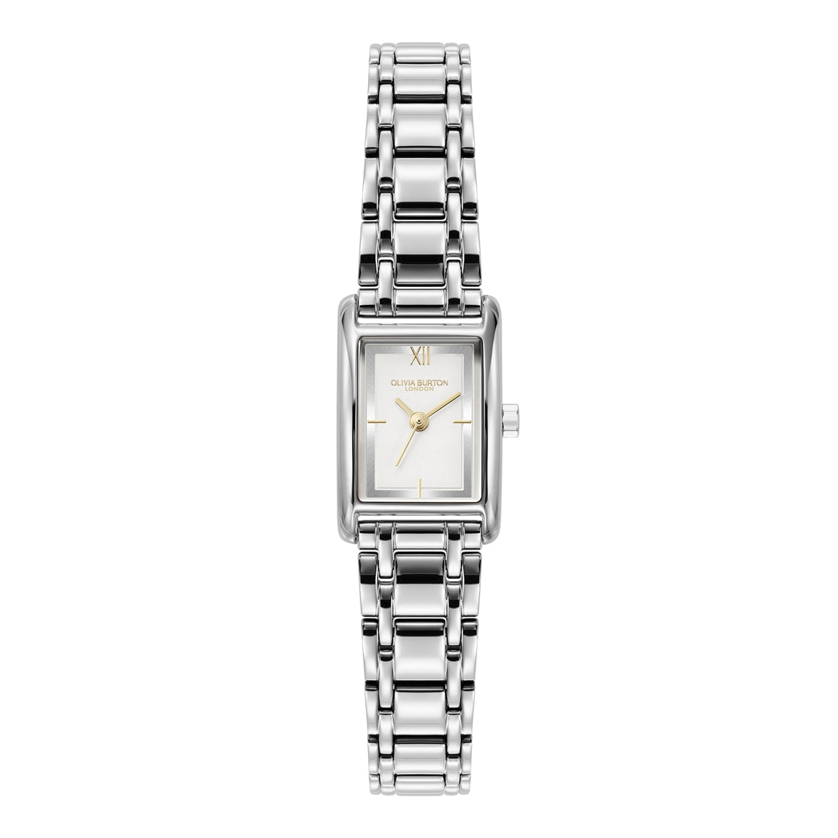 Olivia Burton Silver Mini Grove Watch
