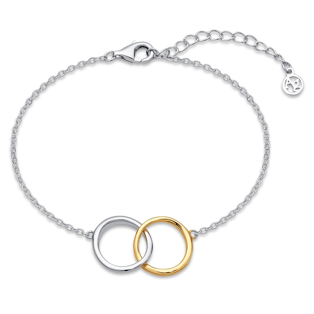 Argento Two Tone Circle Link Gift Set