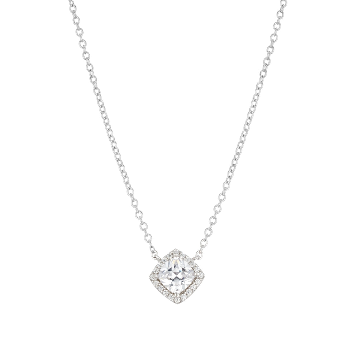 Argento Silver Diamond Halo Gift Set