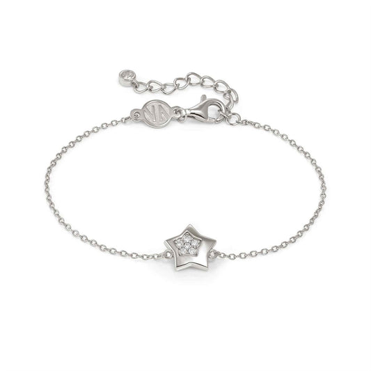 Nomination Silver Petit Sparkle Star Bracelet