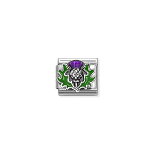 Nomination Scottish Thistle Charm