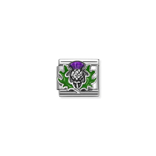 Nomination Scottish Thistle Charm