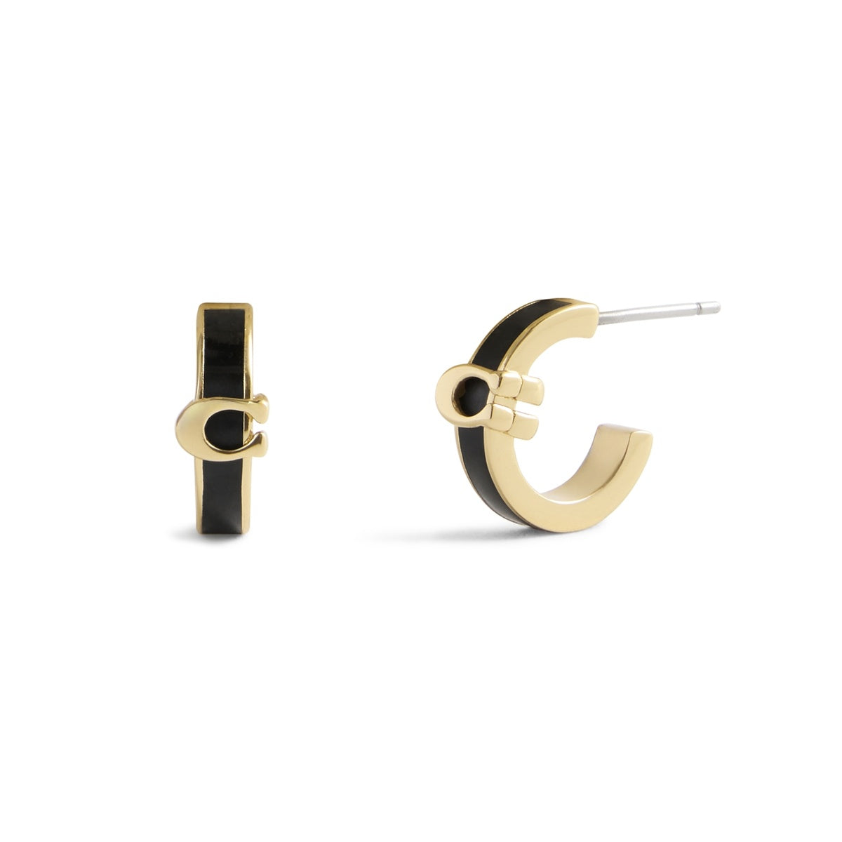 Coach Gold Black C Logo Huggies