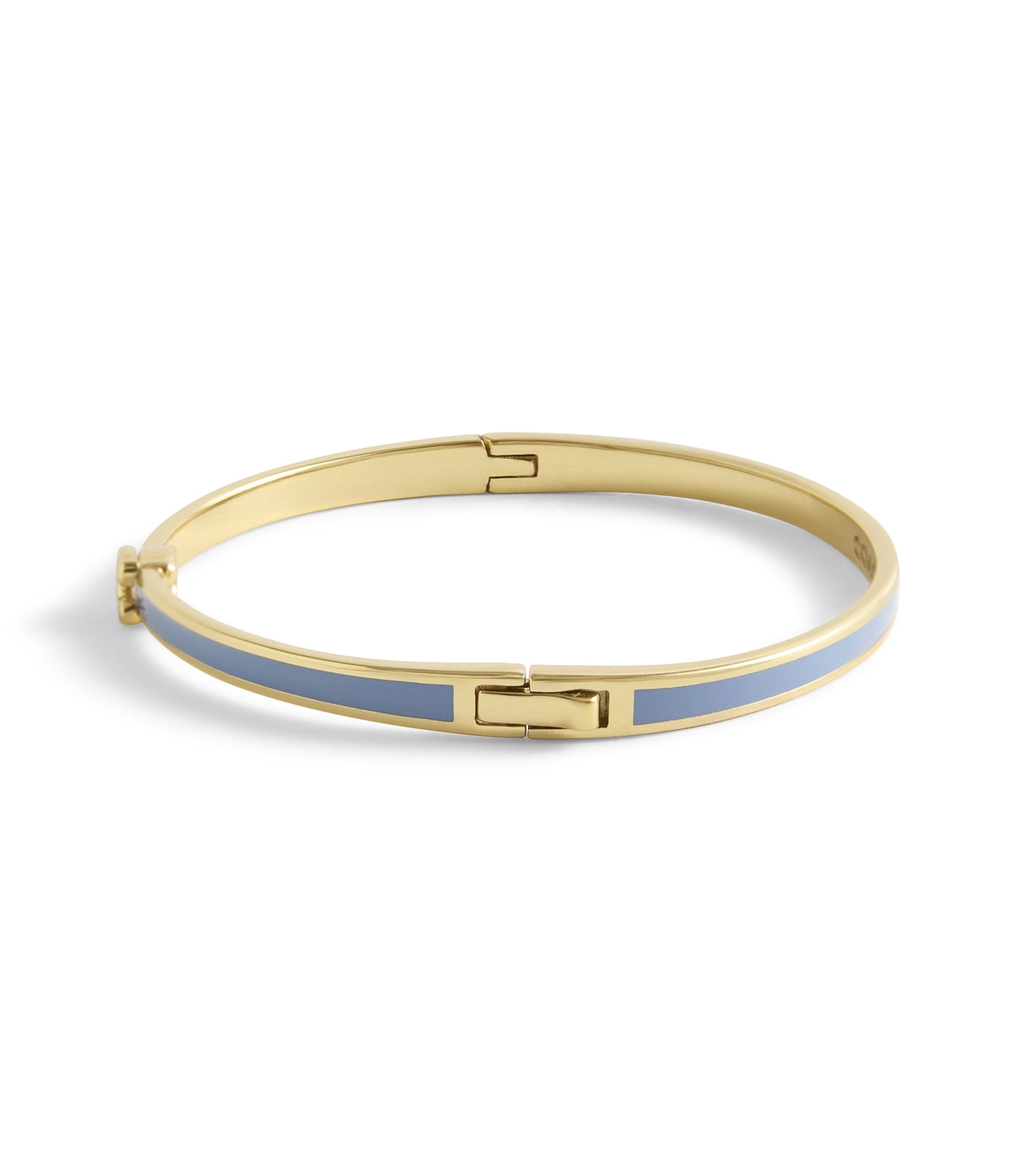 Coach Gold Blue C Logo Bangle