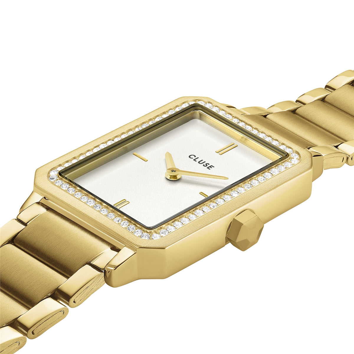 CLUSE Gold Fluette CZ Bracelet Gift Box