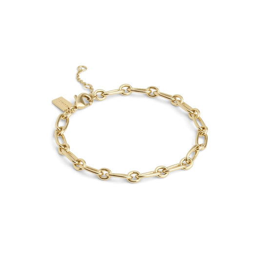 Coach Gold Starter Charm Bracelet