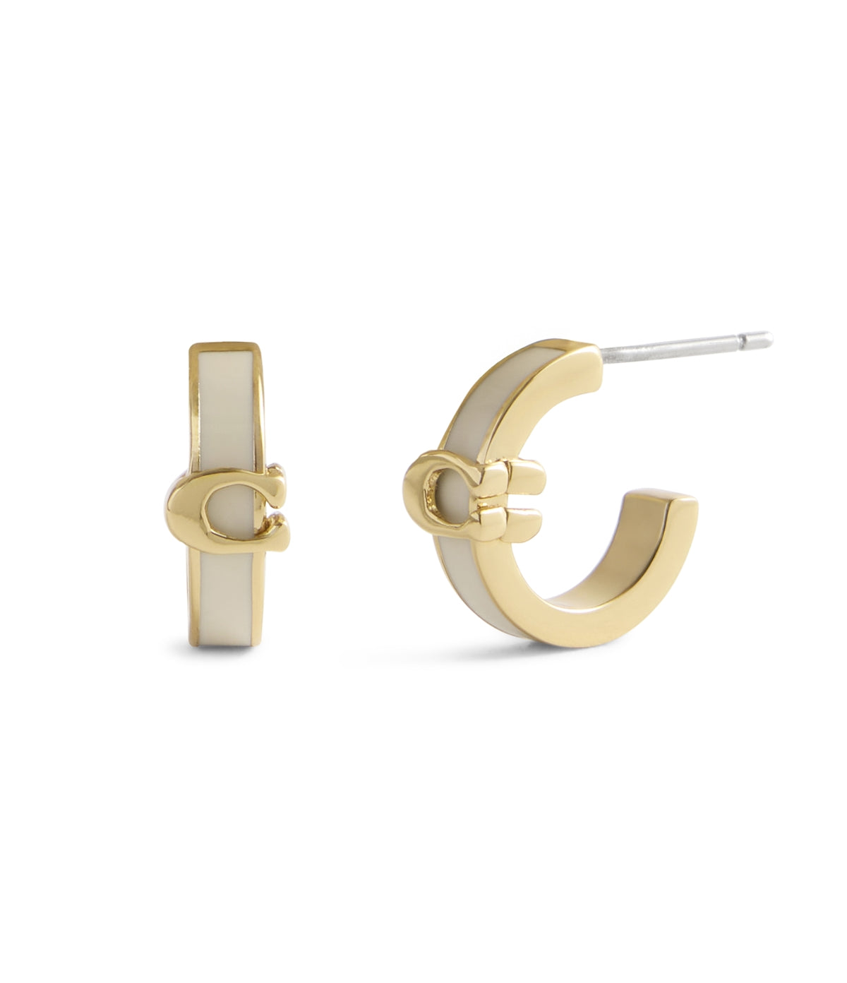Coach Gold White C Logo Huggies