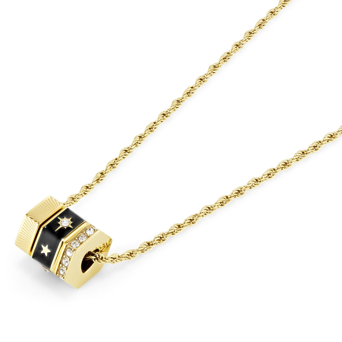 Olivia Burton Gold Bead Charms Necklace
