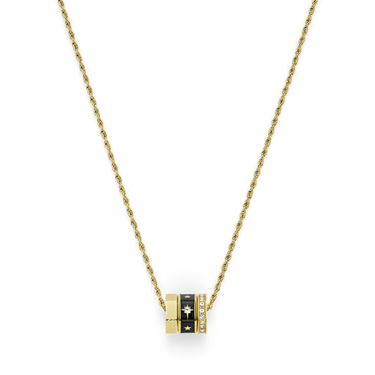 Olivia Burton Gold Bead Charms Necklace