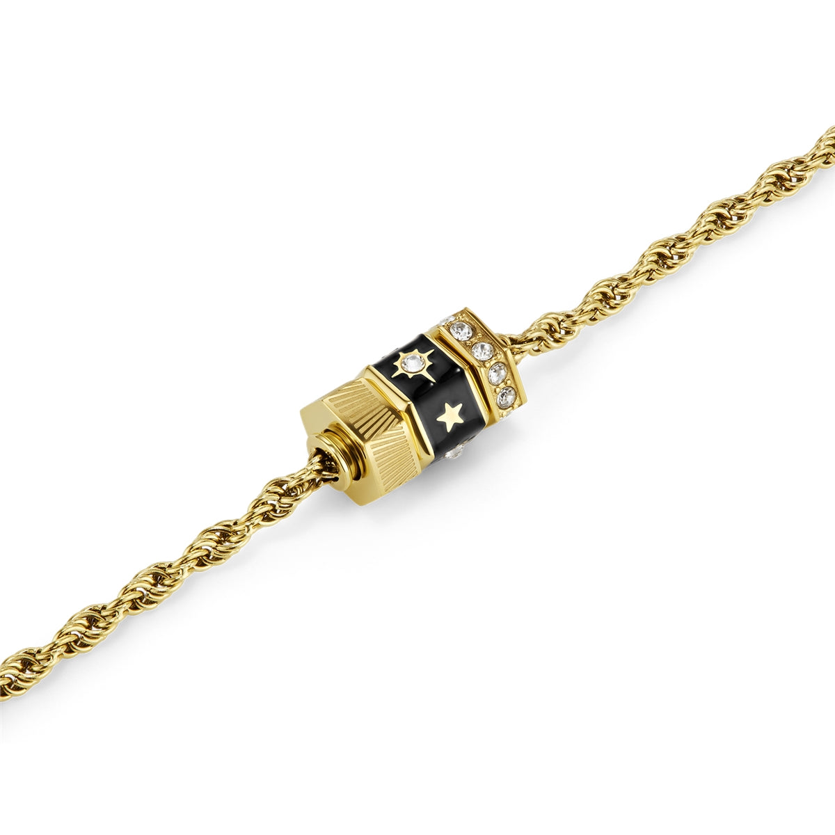 Olivia Burton Gold Bead Charms Bracelet