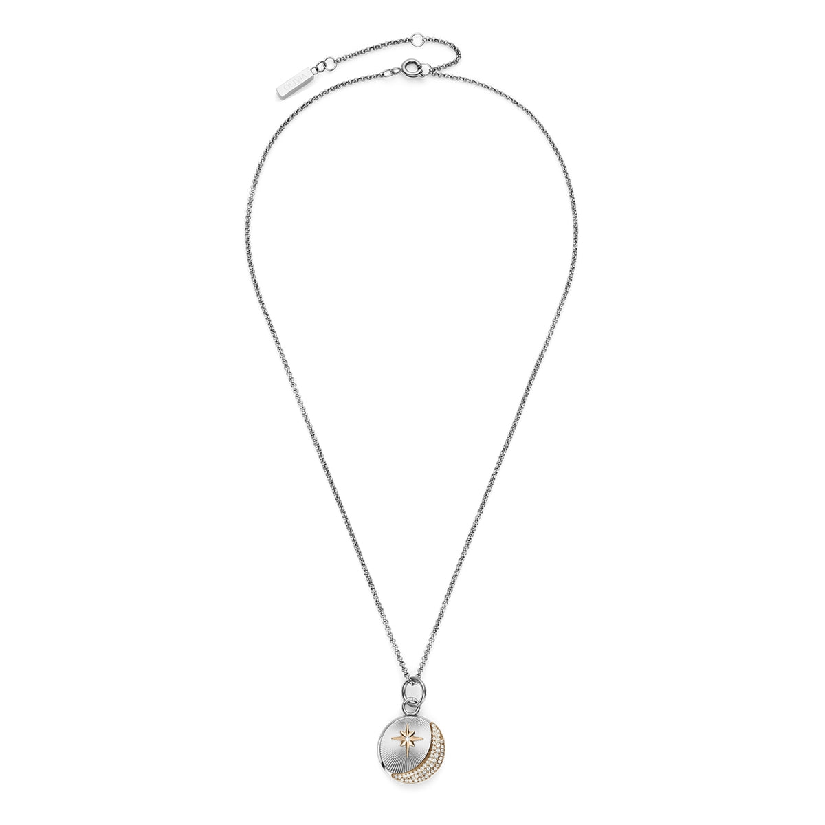 Olivia Burton Silver Celestial Star Necklace