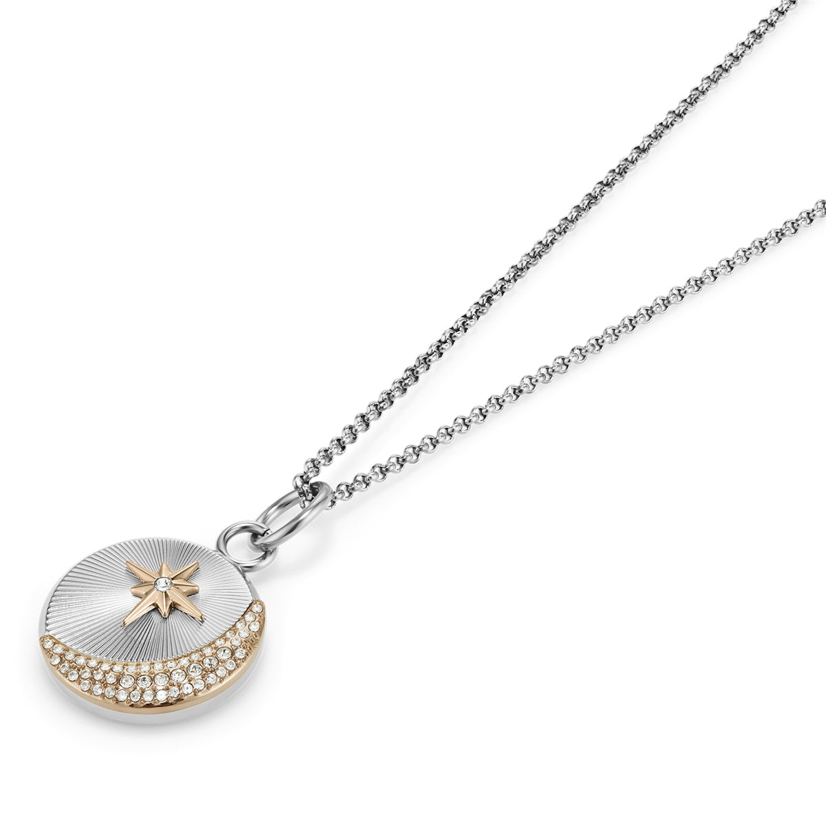 Olivia Burton Silver Celestial Star Necklace