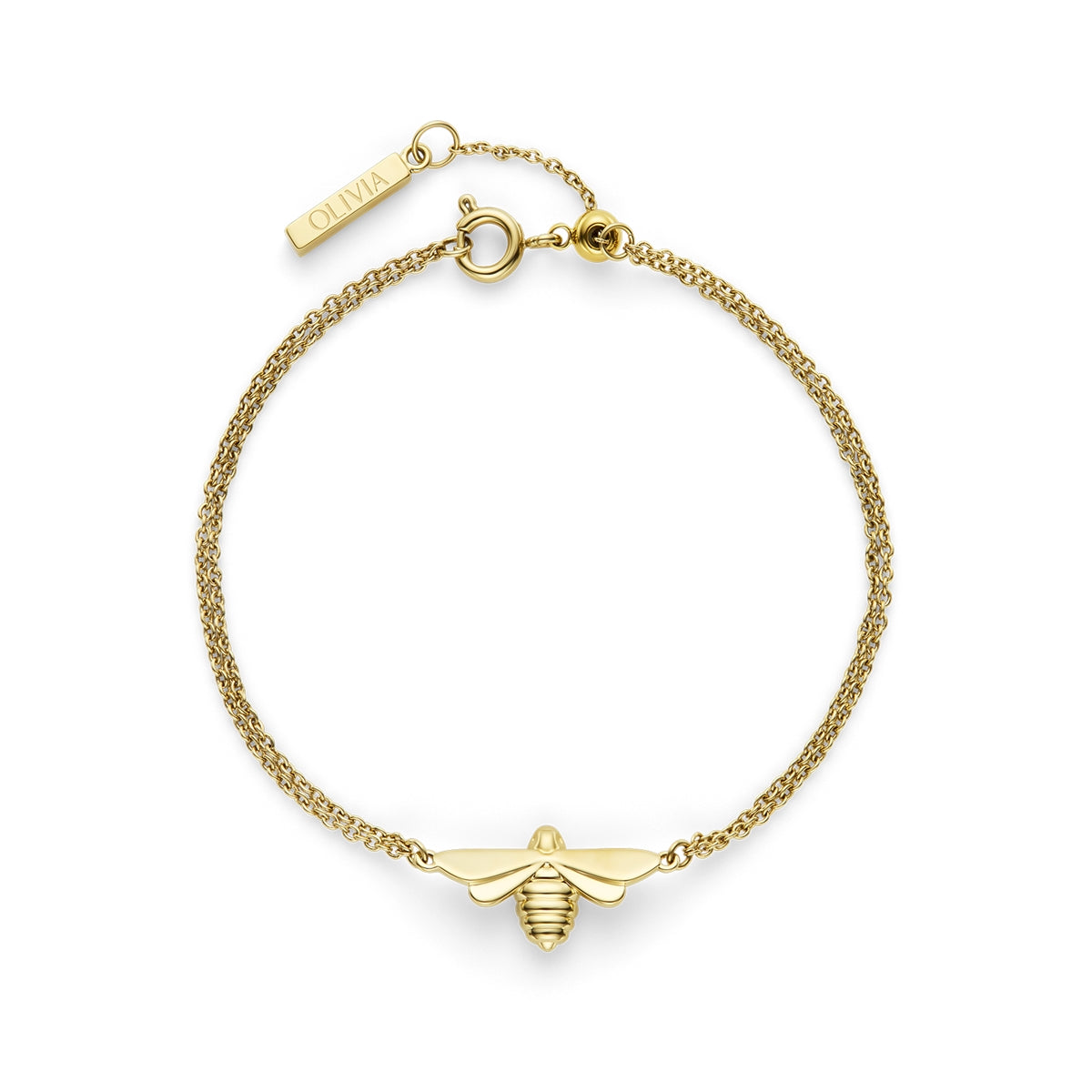 Olivia Burton Gold Honey Bee Bracelet