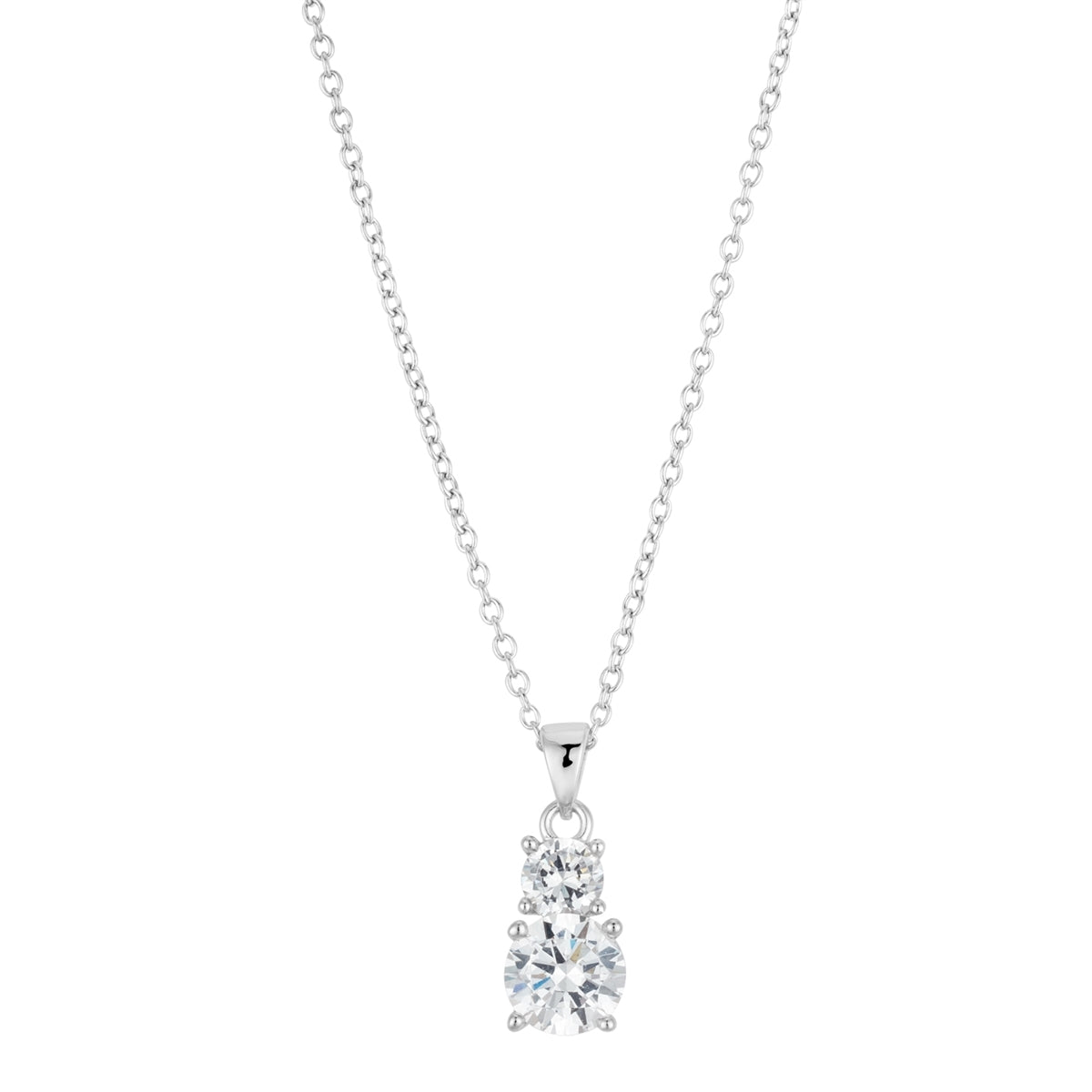 Argento Silver Double Solitaire Gift Set