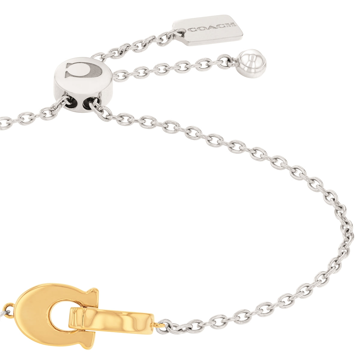 Coach Gold Mix Sammy Oval Bracelet Gift Set