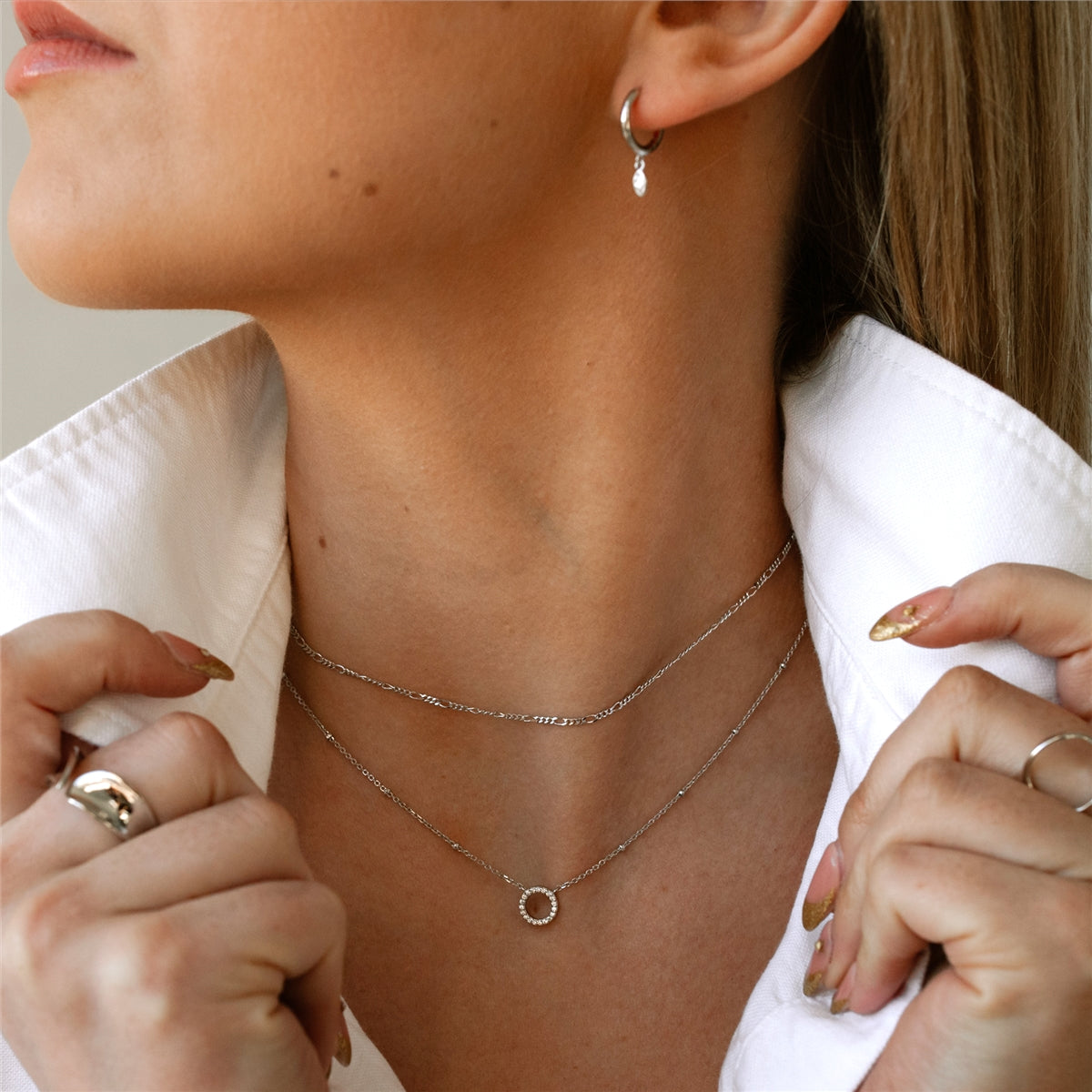 Seek + Find Silver Always Chain Necklace