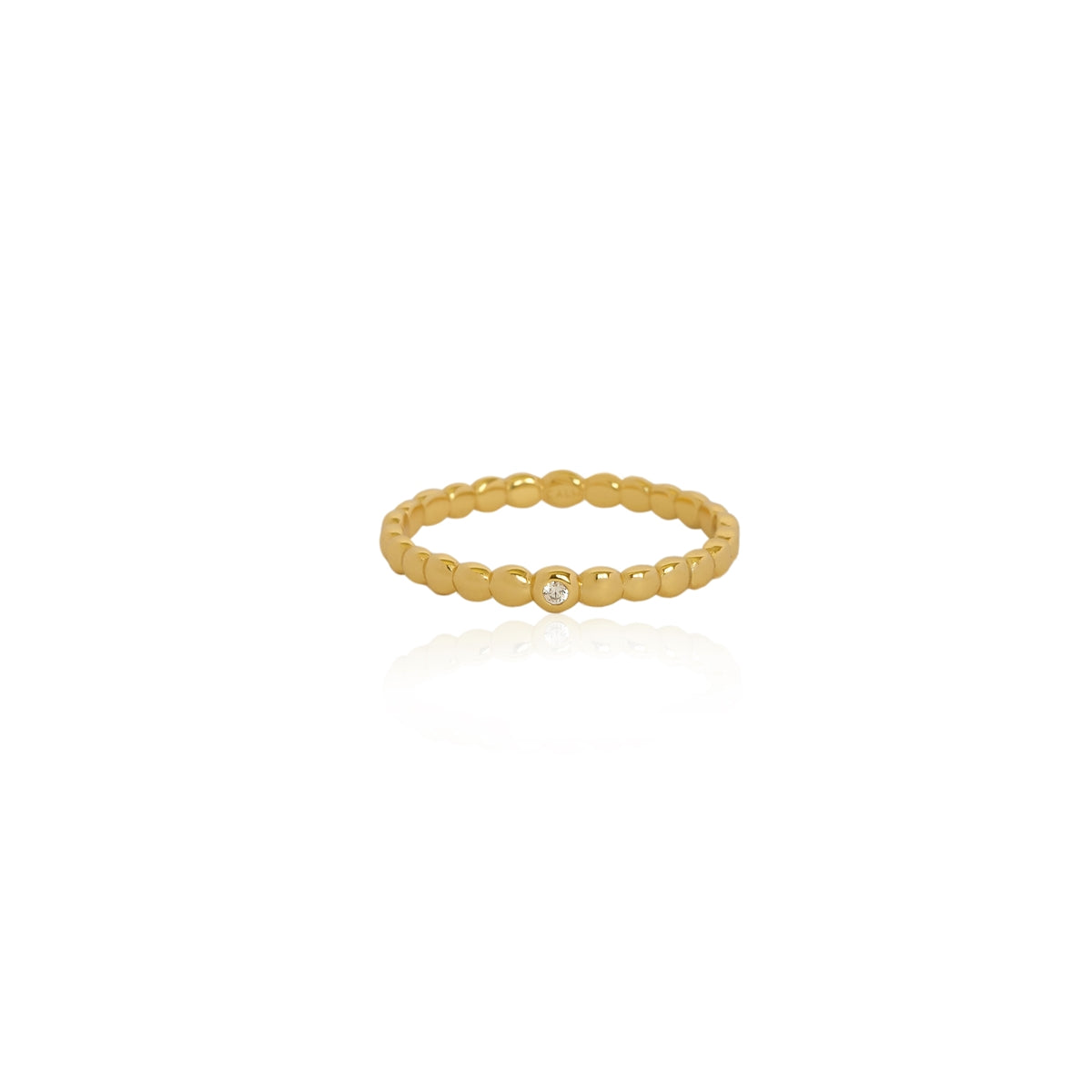 Seek + Find Gold Calm Bobble Ring