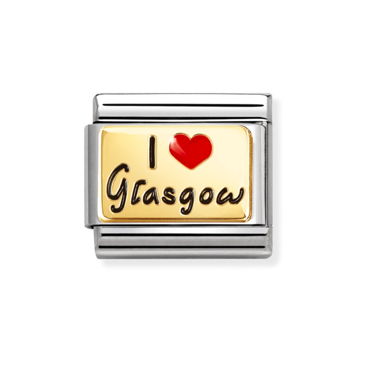 Nomination Gold Love Glasgow Charm