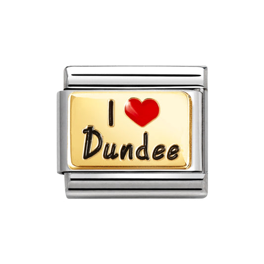 Nomination Gold Love Dundee Charm