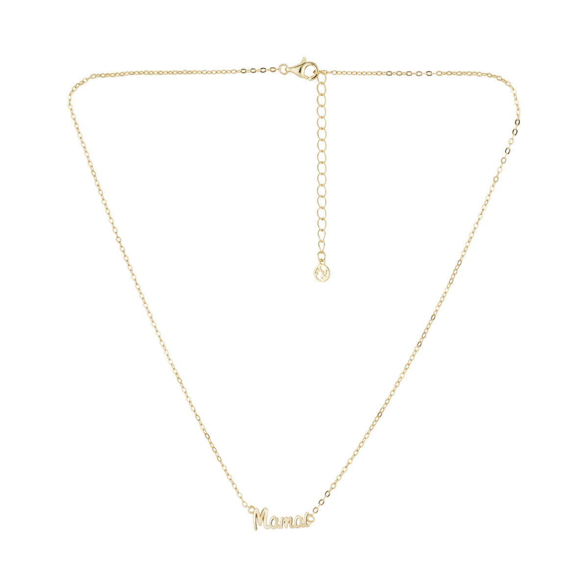 Argento Gold 14k Plated Mamai Mum Necklace
