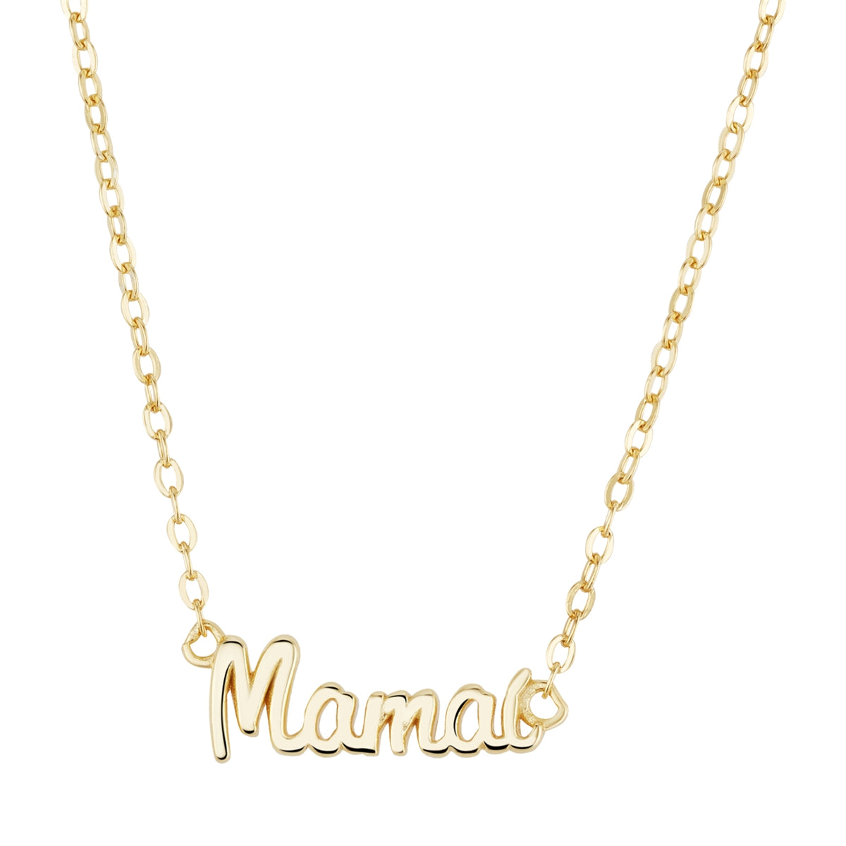 Argento Gold 14k Plated Mamai Mum Necklace