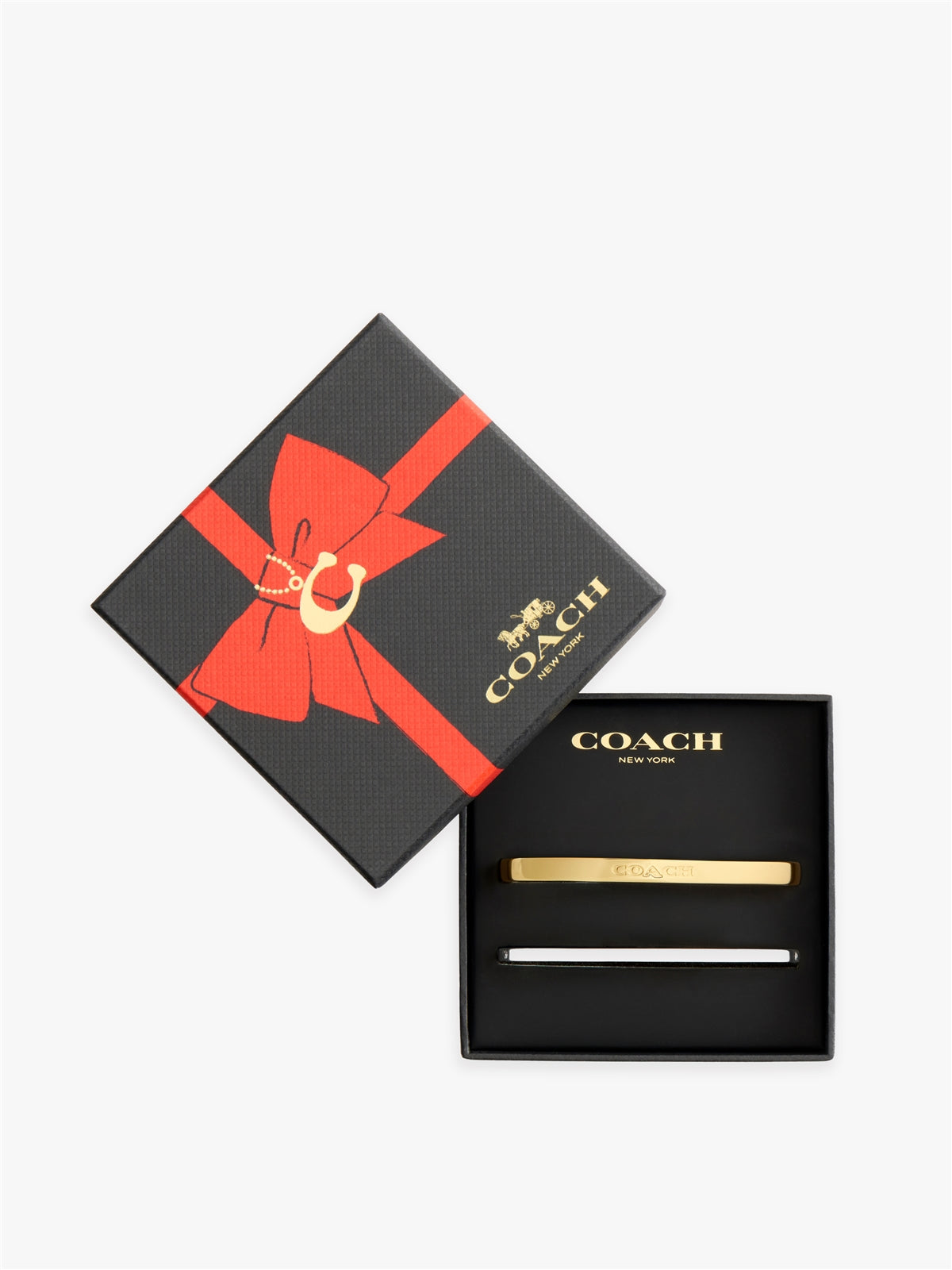 Coach Gold Mix Boxed Duo Bangles Set