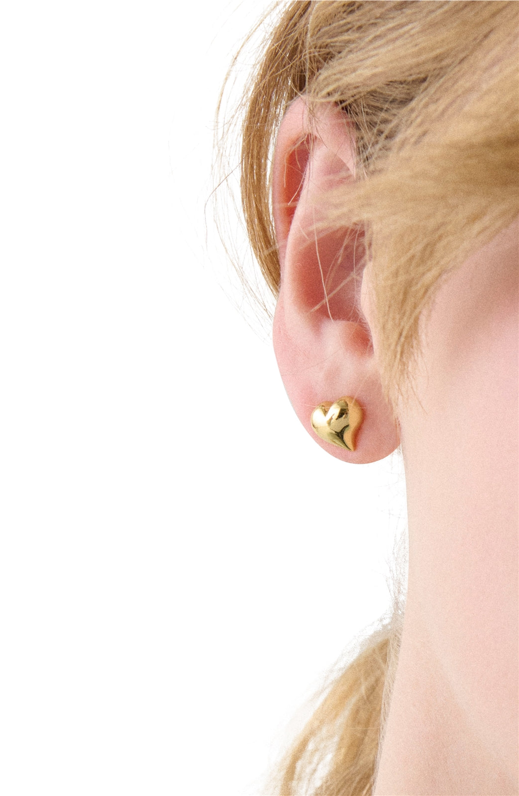 Kate Spade New York Gold Amour Heart Studs
