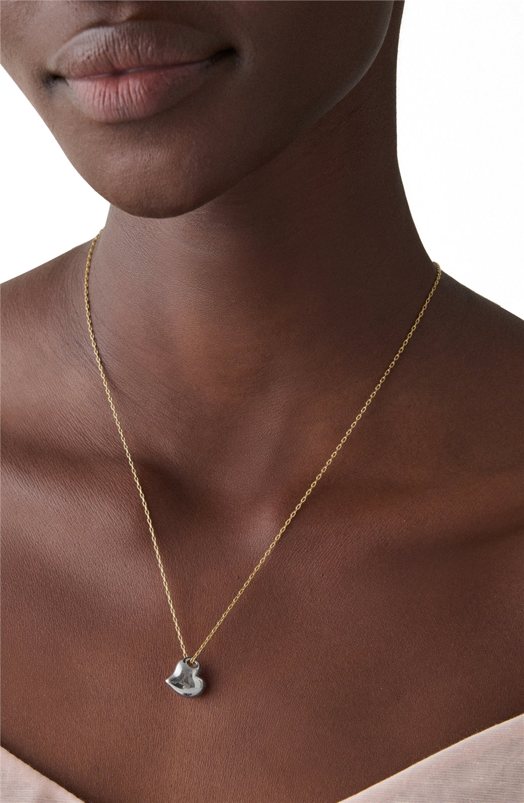Kate Spade New York Silver Amour Heart Necklace