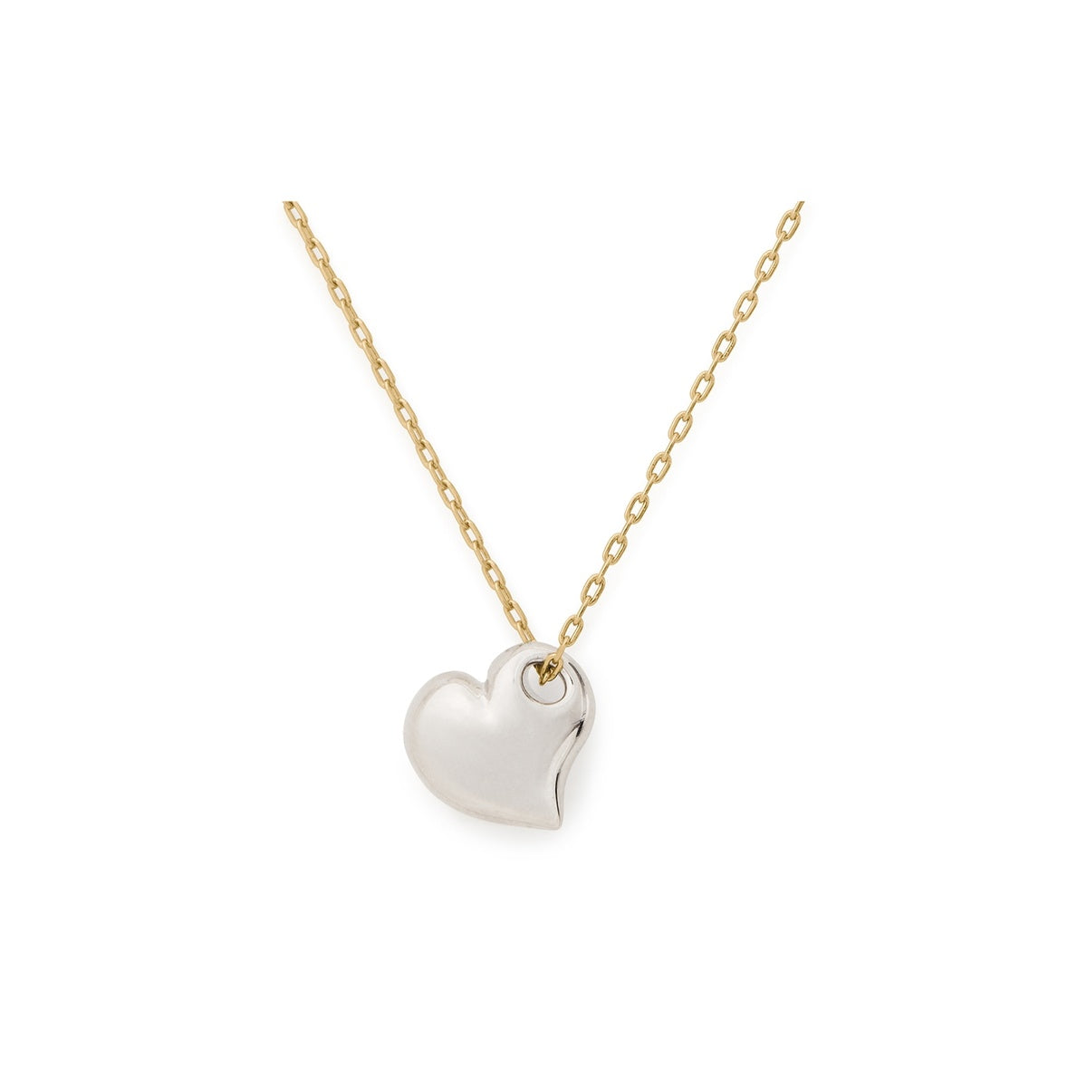 Kate Spade New York Silver Amour Heart Necklace