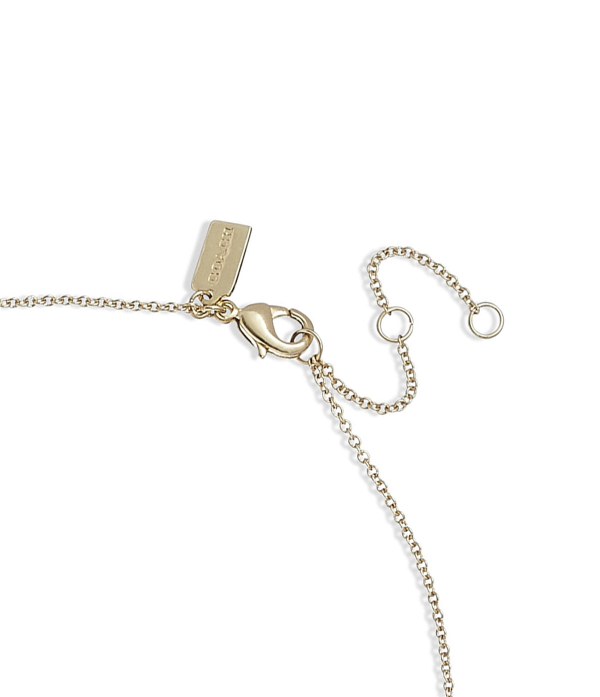 Coach Gold Butterfly Necklace