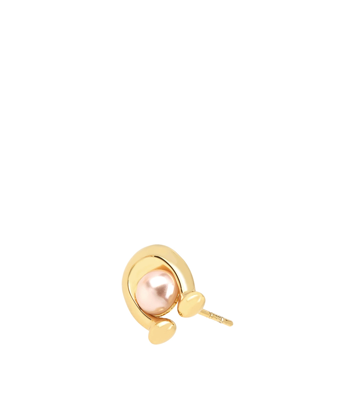 Coach Gold C Pink Pearl Starter Stud