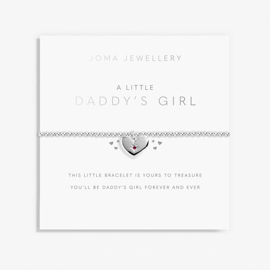Joma A Little Daddys Girl Heart Child's Bracelet